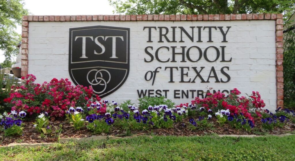 TRINITY SCHOOL OF TEXAS SIGN